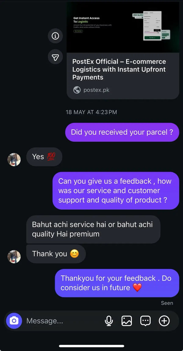 Customer review