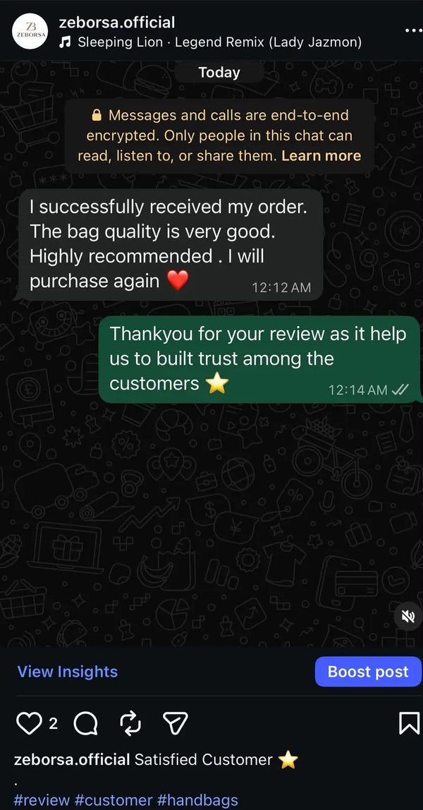 Customer review