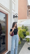 Zeborsa Crescent Shoulder Bag