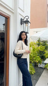 Zeborsa Crescent Shoulder Bag